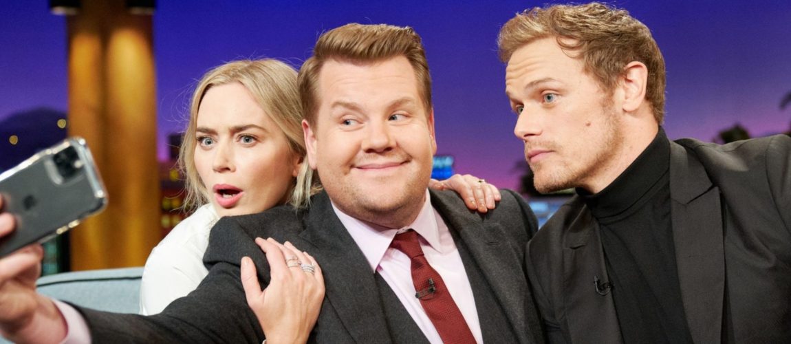 Emily Blunt visits Late Late Show with James Corden (Photos + Videos)
